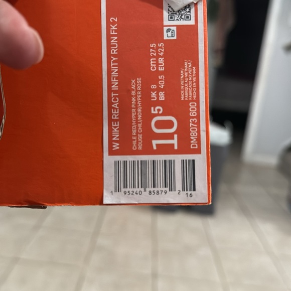 W Nike React Infinity FK 2 - Picture 7 of 7